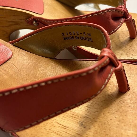 CRB Canyon River Blues Wooden Sandal Shoes - Picture 6 of 9